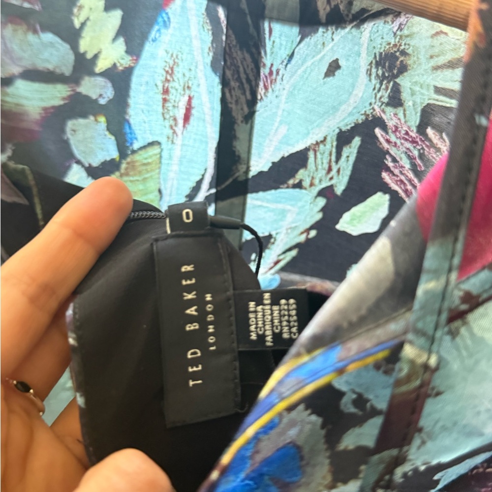 Ted Baker Multicolor Floral Jumpsuit - Picture 7 of 7